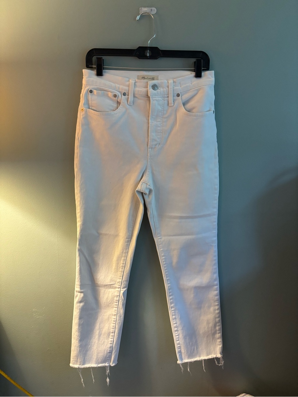 Madewell the Perfect Vintage Jeans White Size 28 (see measurements)